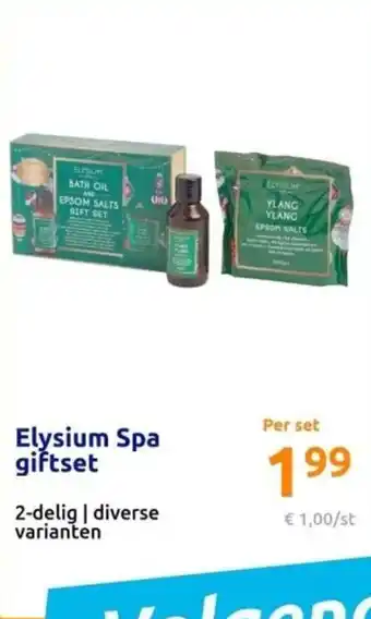 Action Elysium Spa giftset 2-delig aanbieding