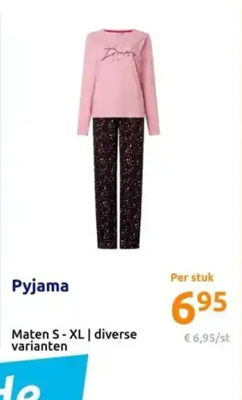 Action Pyjama aanbieding