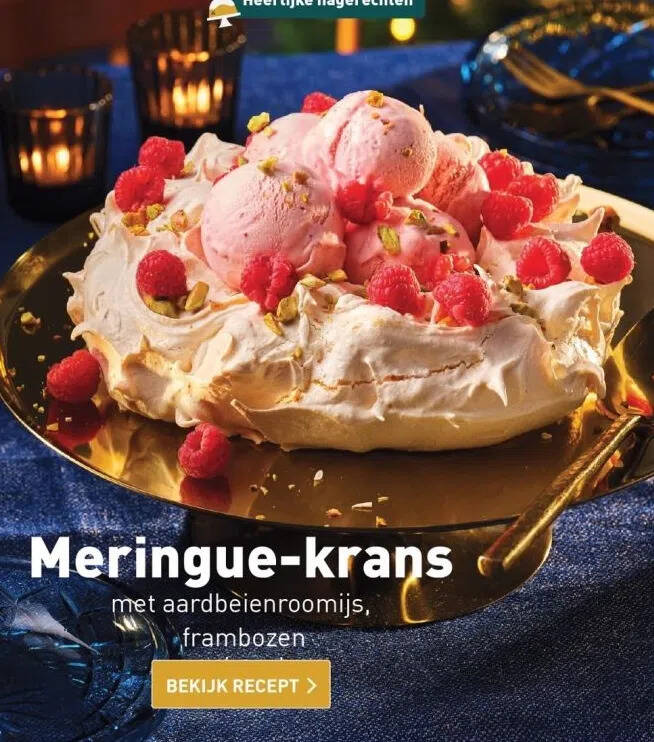 Meringuekrans aanbieding bij ALDI