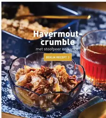 ALDI Havermout crumble aanbieding