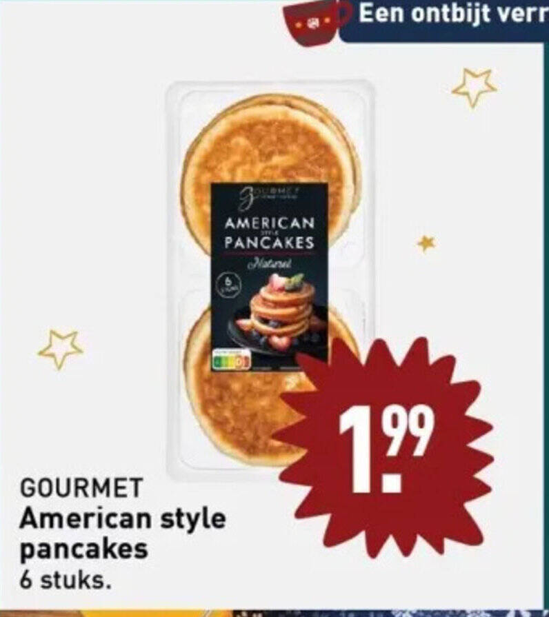 GOURMET American style pancakes aanbieding bij ALDI