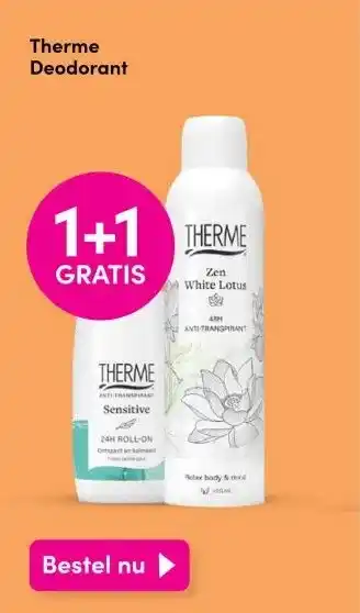 DA Therme deodorant aanbieding