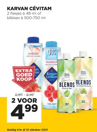 Jumbo Karvan Cevitam 2*48/500/750ml aanbieding