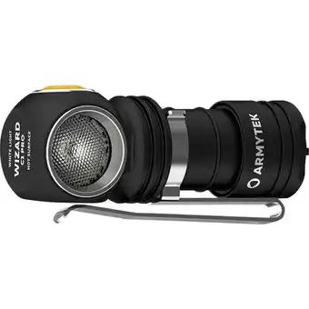 Conrad Armytek wizard c1 pro magnet warm hoofdlamp werkt op een accu led met magneethouder 1000 lm 1440 h 55 g aanbieding