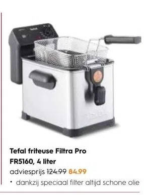 Friteuse Tefal Filtra Pro D'occasion – Pour Des Frites Maison Sans Odeur