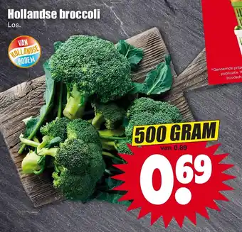 Dirk Hollandse Broccoli 500 gram aanbieding