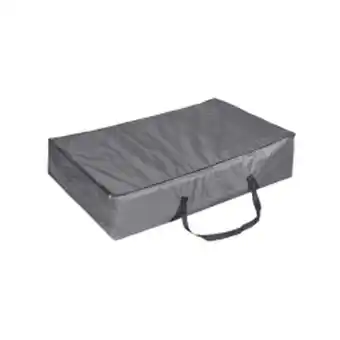 Leen Bakker Outdoor covers opbergtas voor palletkussens - grijs - 125x85x30 cm - leen bakker aanbieding