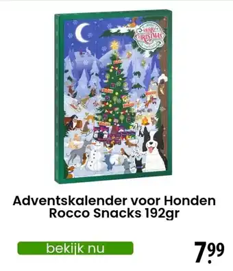 Zooplus Adventskalender voor Honden Rocco Snacks 192gr aanbieding