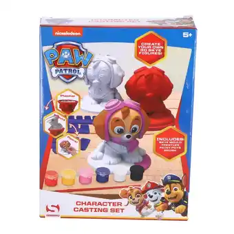 Top1Toys Paw patrol set gips gieten skye aanbieding