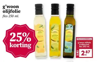 Boon`s Markt G'woon olijfolie aanbieding