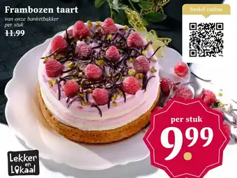 Boon`s Markt Frambozen taart aanbieding