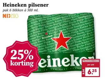 Boon`s Markt Heineken pilsener aanbieding