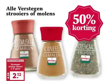 Boon`s Markt Alle verstegen strooiers of molens aanbieding