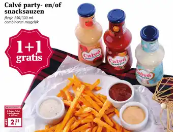 MCD Supermarkt Calvé party- en/of snacksauzen aanbieding