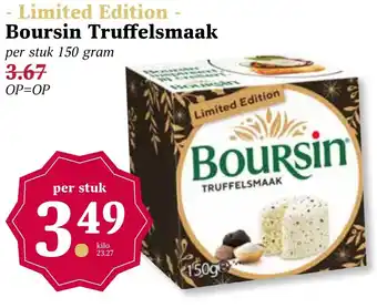 MCD Supermarkt Boursin truffelsmaak aanbieding