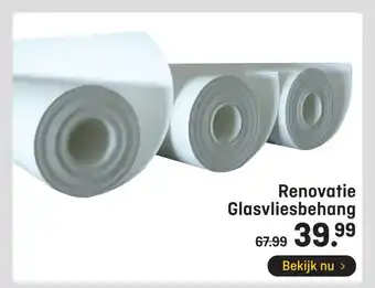 Hubo Renovatie Glasvliesbehang aanbieding