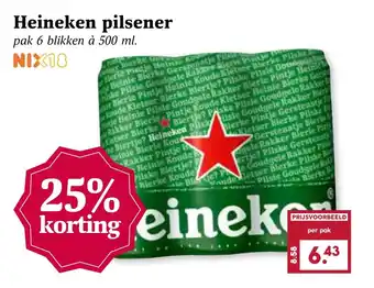 MCD Supermarkt Heineken pilsener aanbieding
