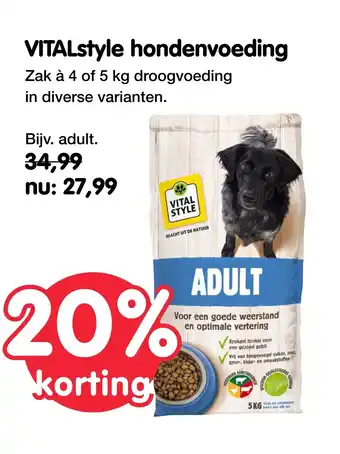 Jumper Vitalstyle hondenvoeding aanbieding