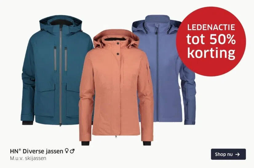 anwb dames jassen aanbieding