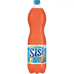 Jumbo Sisi no bubbles - zero sugar - tropical - fles - 1, 5l aanbieding