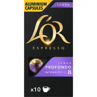 Jumbo L'or lungo profondo koffiecups 10 stuks aanbieding