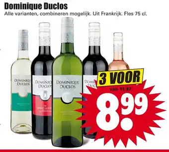 Dirk Dominique Duclos 75cl aanbieding