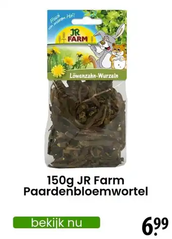 Zooplus 150g JR Farm Paardenbloemwortel aanbieding