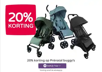 Prenatal Prénatal buggy's aanbieding