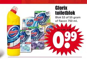 Dirk Glorix Toiletblok 750ml aanbieding