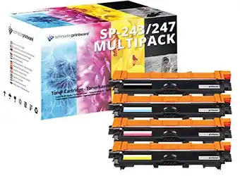 Amazon Printware toner voor 4 stuks, 35% groter bereik, compatibel met brother tn-243 tn-247 voor brother dcp-l3510cdw l3550cdw hl-l aanbieding