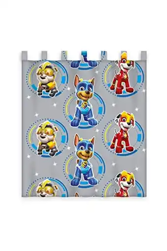 Amazon Herding paw patrol glow in the dark gordijn, 140 x 160 cm, polyester, licht op in het donker aanbieding