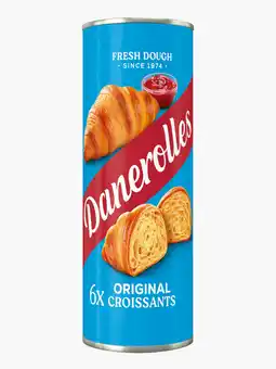 Flink Danerolles croissants classic 6 stuks 240 g aanbieding