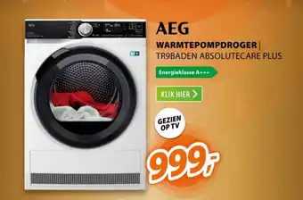 Expert WARMTEPOMPDROGER TR9BADEN ABSOLUTECARE PLUS aanbieding