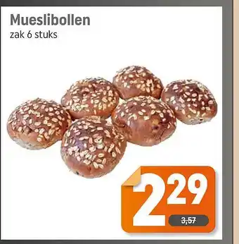 Dagwinkel Mueslibollen aanbieding