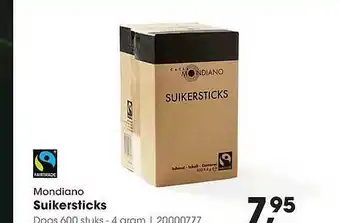 HANOS Mondiano Suikersticks aanbieding