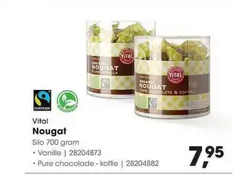 HANOS Vital Nougat Vanille Of Pure Chocolade - Koffie aanbieding