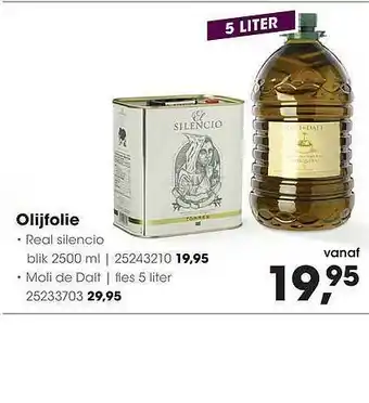 HANOS Olijfolie Real Silencio Of Moli De Dalt aanbieding