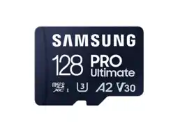 MediaMarkt Samsung samsung pro ultimate – micro sd kaart 128 gb 200 & 130 mb/s inclusief adapter aanbieding