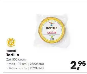 HANOS Komali Tortilla aanbieding