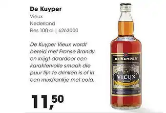 HANOS De Kuyper Vieux aanbieding