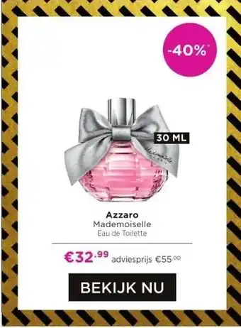 ICI Paris XL Azzaro mademoiselle eau de toilette aanbieding