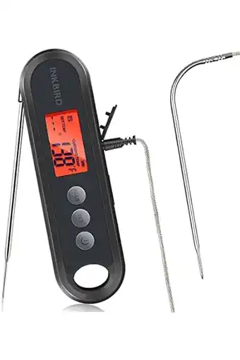 Amazon Inkbird bbq thermometer met 1 externe sonde, digitale vleesthermometer ibt-2xp voor keuken,barbeque,smoker aanbieding