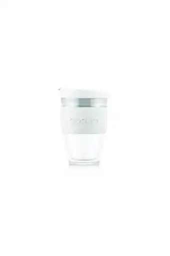 Amazon Bodum joycup 11889-913s dubbelwandige reisbeker met schroefdeksel, 0,25 l, kunststof, gebroken wit aanbieding