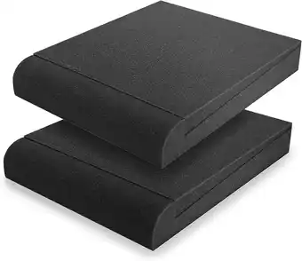 Amazon Sonic acoustics akoestische isolatiepads, isolatiekussens voor studiomonitors, paar twee isolatiepads voor studiomonitors met aanbieding