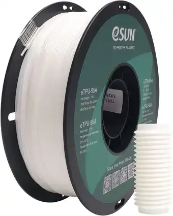 Amazon Esun flexibel tpu gloeidraad 1.75mm, tpu 95a 3d printer gloeidraad, dimensionale nauwkeurigheid +/- 0.05mm, 1kg (2.2 lbs) spo aanbieding