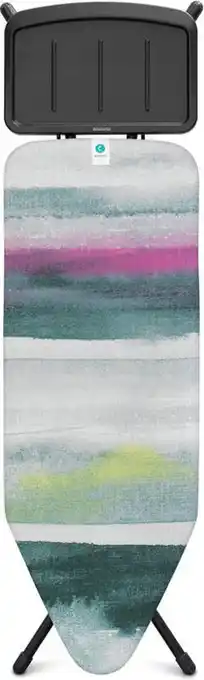 Bol.com Brabantia strijkplank c - met stoomunithouder - 124 x 45 cm - morning breeze aanbieding