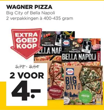 Jumbo Wagner Pizza 2*400-435g aanbieding