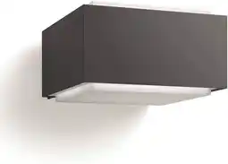 Amazon Philips hedgehog buiten wandlamp - antraciet - 42 w - e27-fitting - spatwaterdicht - exclusief lichtbron aanbieding