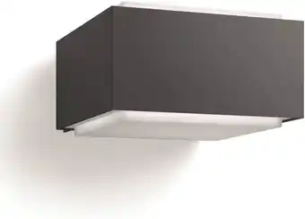 Amazon Philips hedgehog buiten wandlamp - antraciet - 42 w - e27-fitting - spatwaterdicht - exclusief lichtbron aanbieding