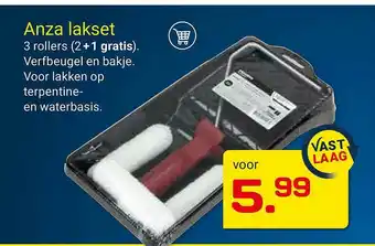 Kluswijs Anza Lakset 3 Rollers (2+1 Gratis) aanbieding